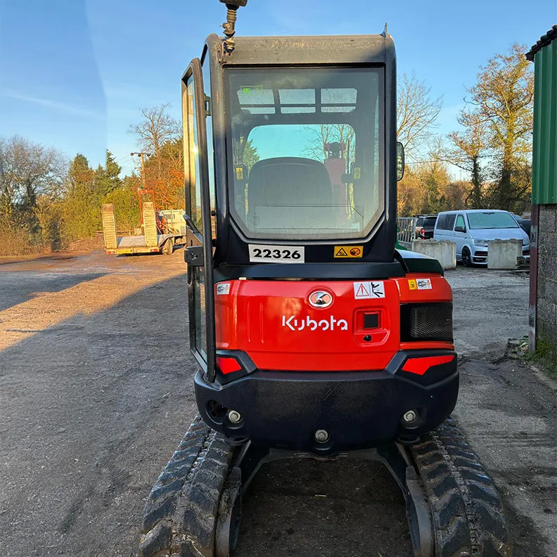 3T Excavator Kubota U27-4 2022